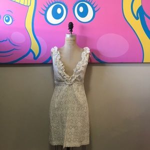 Thread Social Ivory Eyelet Dress